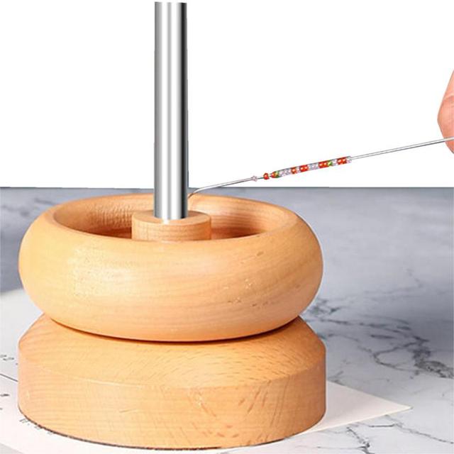 Bead Spinner Bowl Sead Bead Spinner For Jewelry Making Wooden Spinning Bead  Bowl For Waist Bracelets DIY Seed Beads Craft - AliExpress